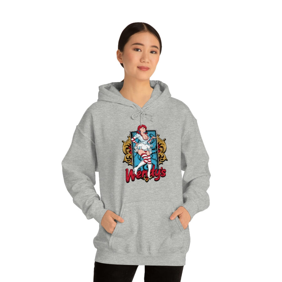 Wendys Unisex Heavy Blend™ Hooded Sweatshirt - Image 26