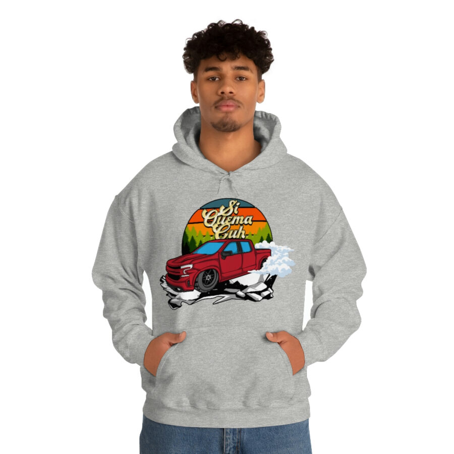 Unisex Sweatshirt "Si Quema Cuh Truck" Heavy Blend™ Hooded - Image 27