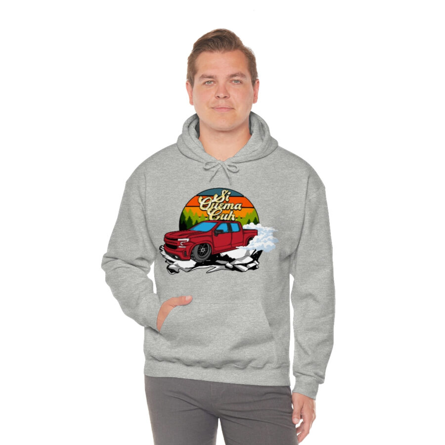 Unisex Sweatshirt "Si Quema Cuh Truck" Heavy Blend™ Hooded - Image 29
