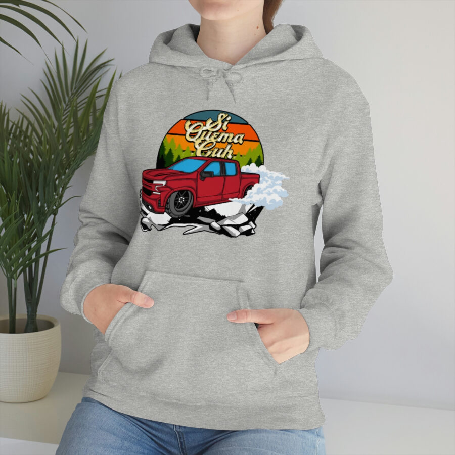 Unisex Sweatshirt "Si Quema Cuh Truck" Heavy Blend™ Hooded - Image 30