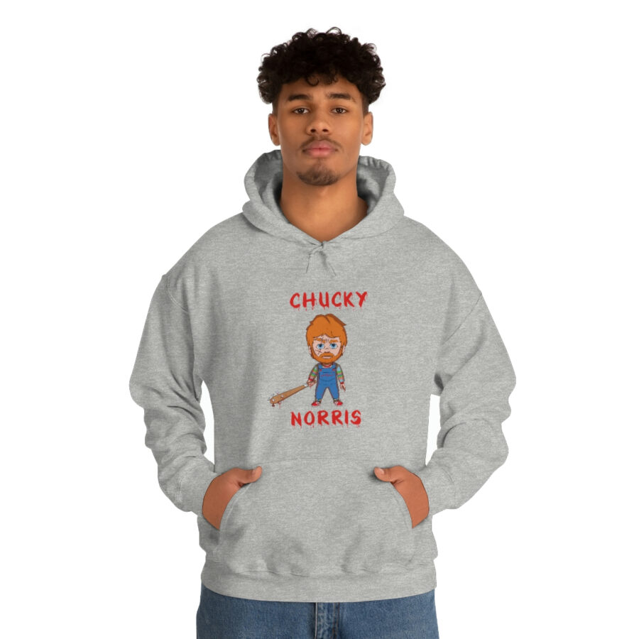 Unisex Sweatshirt - Chucky Inspired Chuck Norris  | Funny, Offensive, Cool, Novelty, 90s Graphic Sweatshirt for Men and Women - Image 11