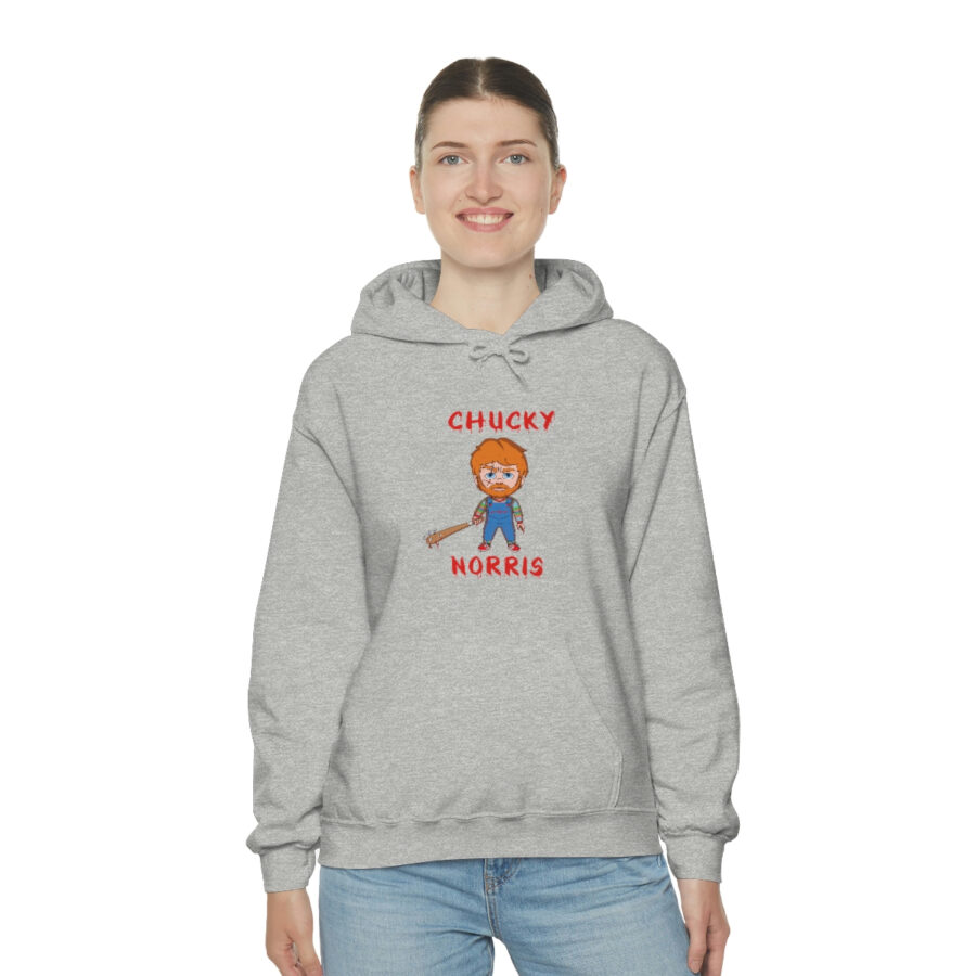 Unisex Sweatshirt - Chucky Inspired Chuck Norris  | Funny, Offensive, Cool, Novelty, 90s Graphic Sweatshirt for Men and Women - Image 12