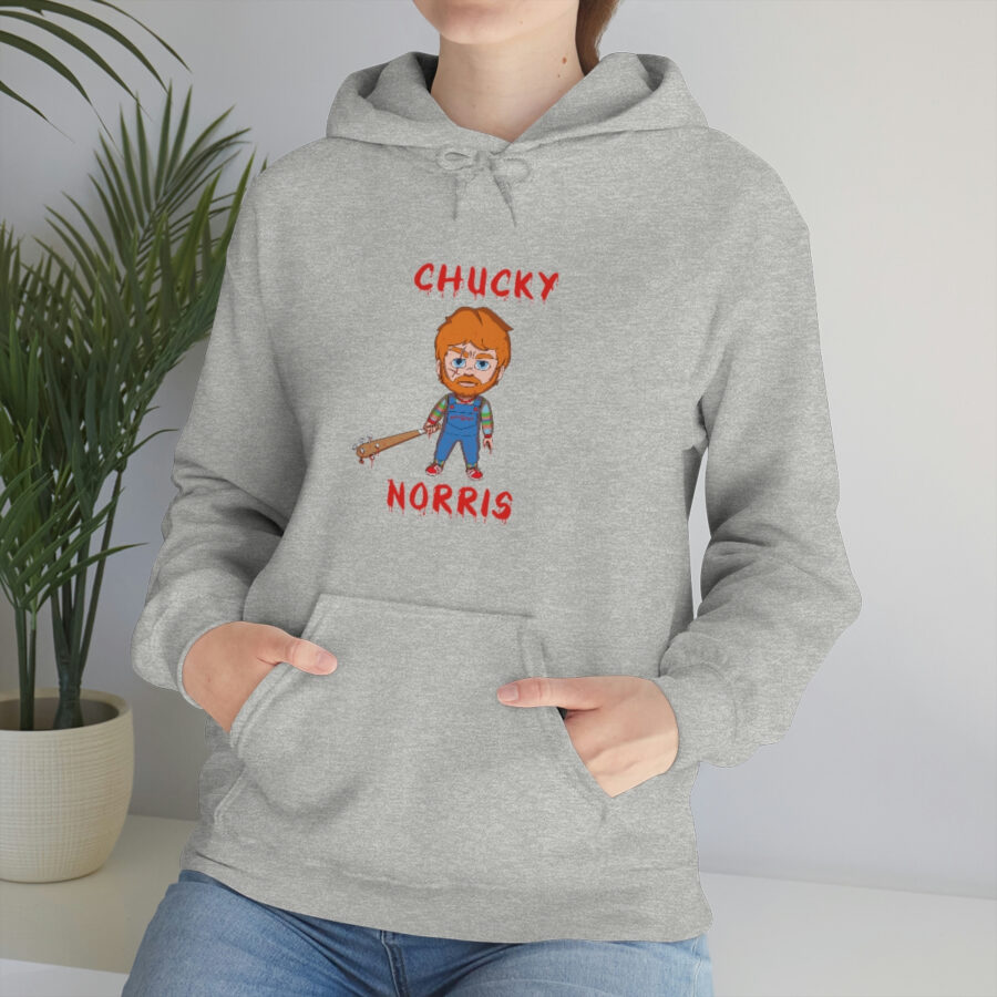 Unisex Sweatshirt - Chucky Inspired Chuck Norris  | Funny, Offensive, Cool, Novelty, 90s Graphic Sweatshirt for Men and Women - Image 14