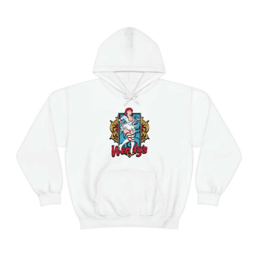 Wendys Unisex Heavy Blend™ Hooded Sweatshirt - Image 9