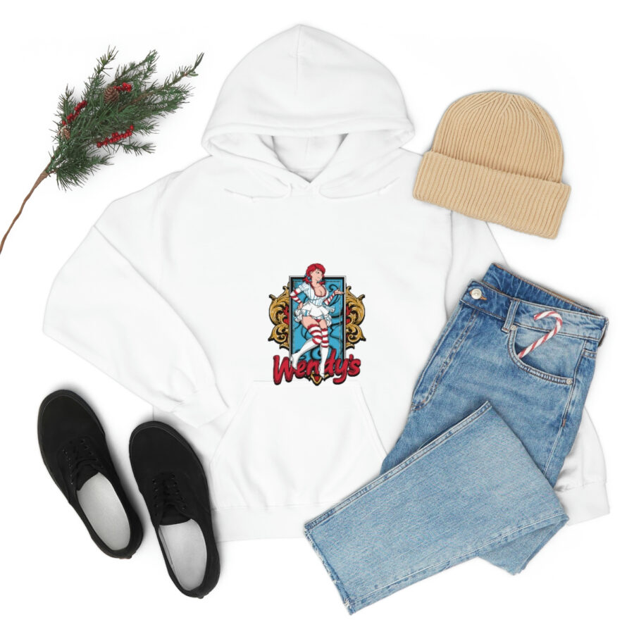 Wendys Unisex Heavy Blend™ Hooded Sweatshirt - Image 10