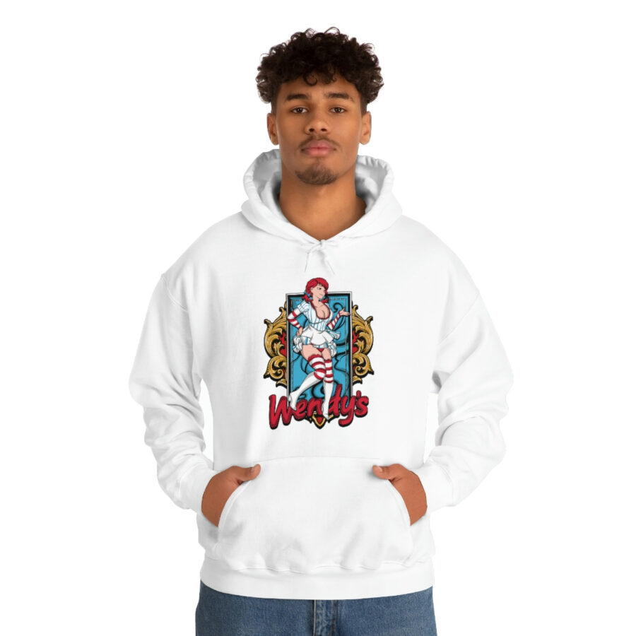 Wendys Unisex Heavy Blend™ Hooded Sweatshirt - Image 11