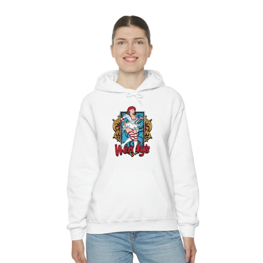 Wendys Unisex Heavy Blend™ Hooded Sweatshirt - Image 12