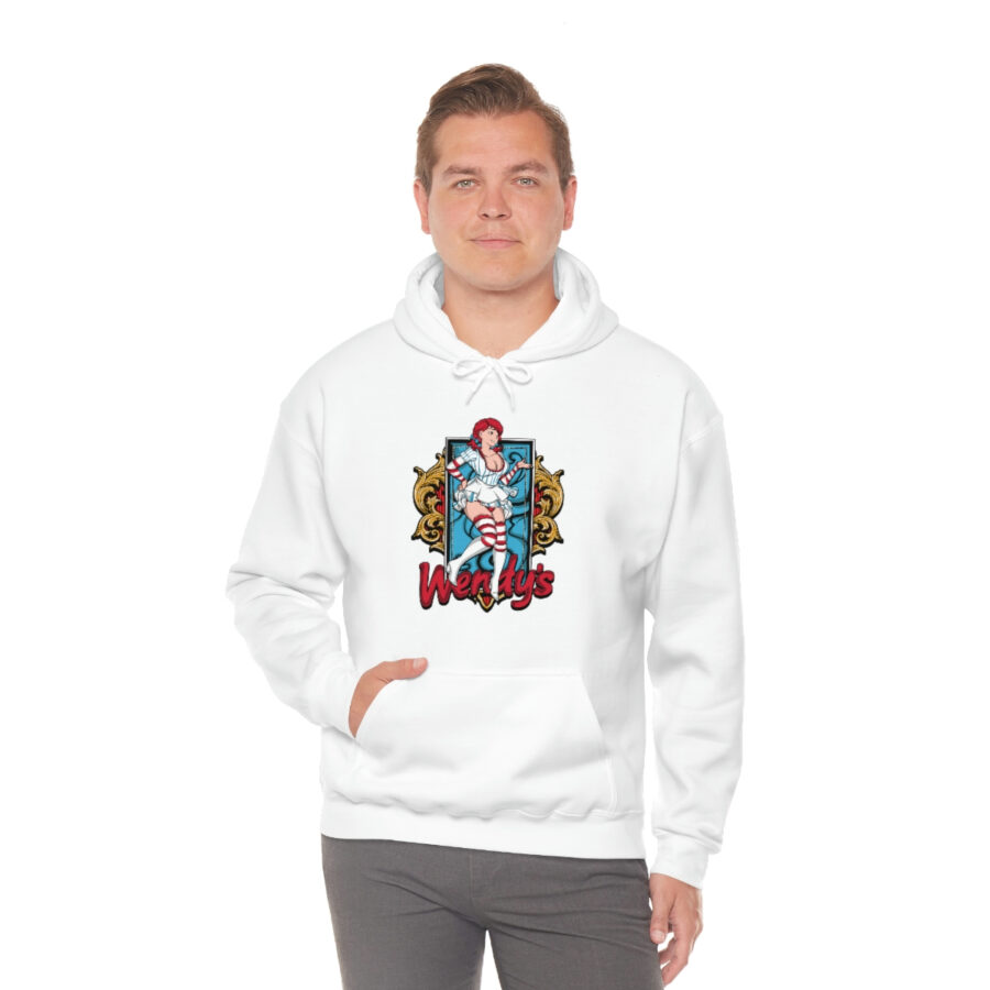 Wendys Unisex Heavy Blend™ Hooded Sweatshirt - Image 13