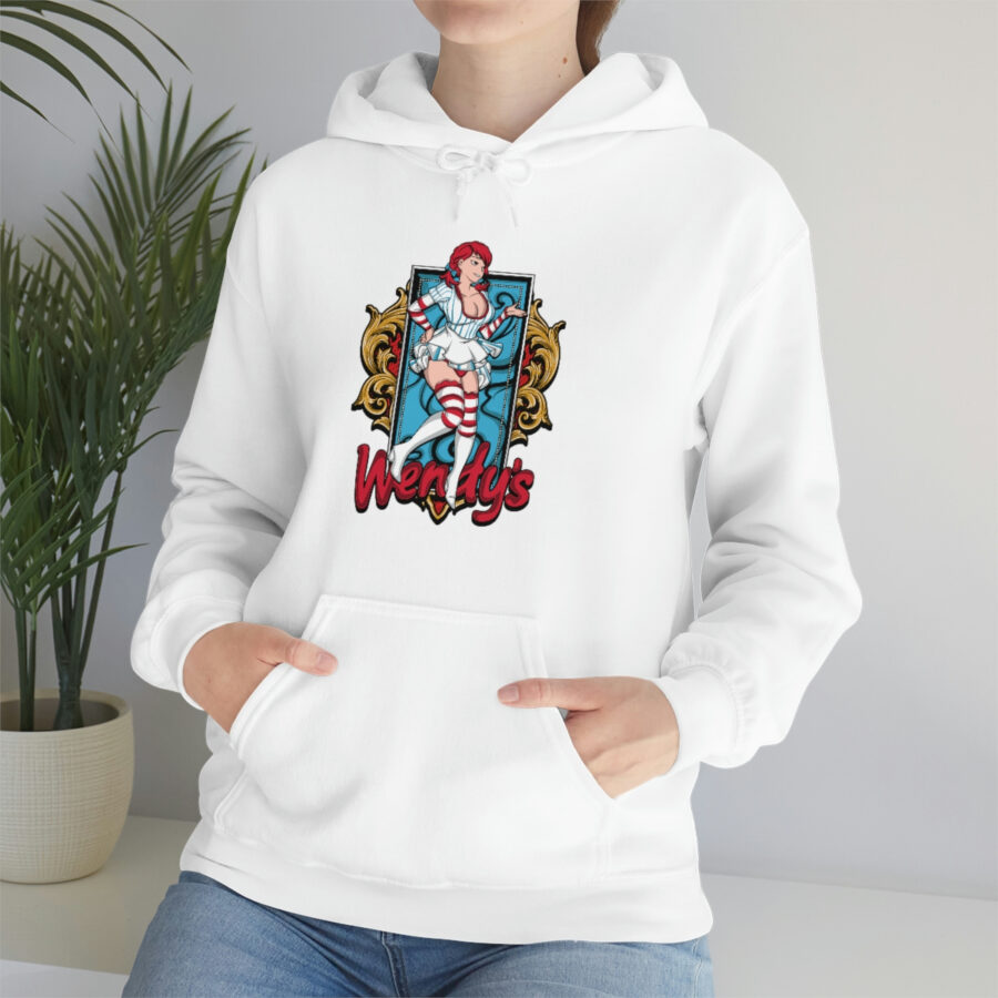 Wendys Unisex Heavy Blend™ Hooded Sweatshirt - Image 14