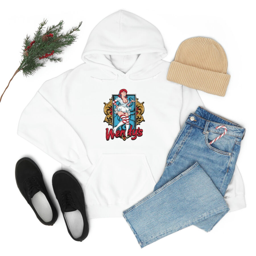 Wendys Unisex Heavy Blend™ Hooded Sweatshirt - Image 15