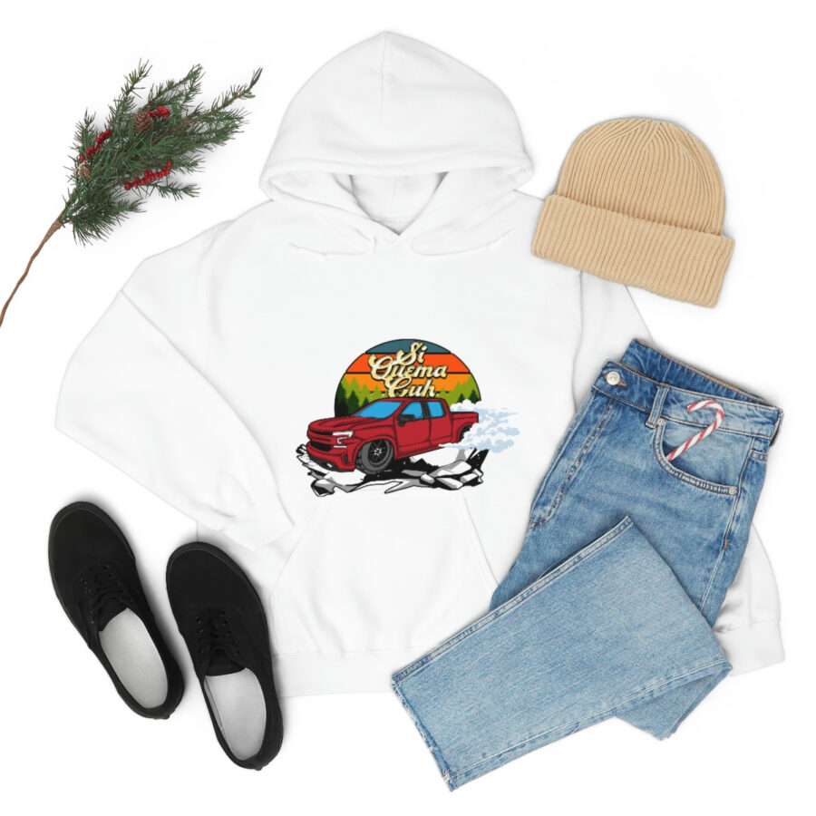 Unisex Sweatshirt "Si Quema Cuh Truck" Heavy Blend™ Hooded - Image 10