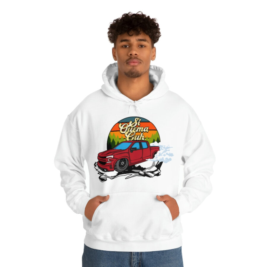 Unisex Sweatshirt "Si Quema Cuh Truck" Heavy Blend™ Hooded - Image 11