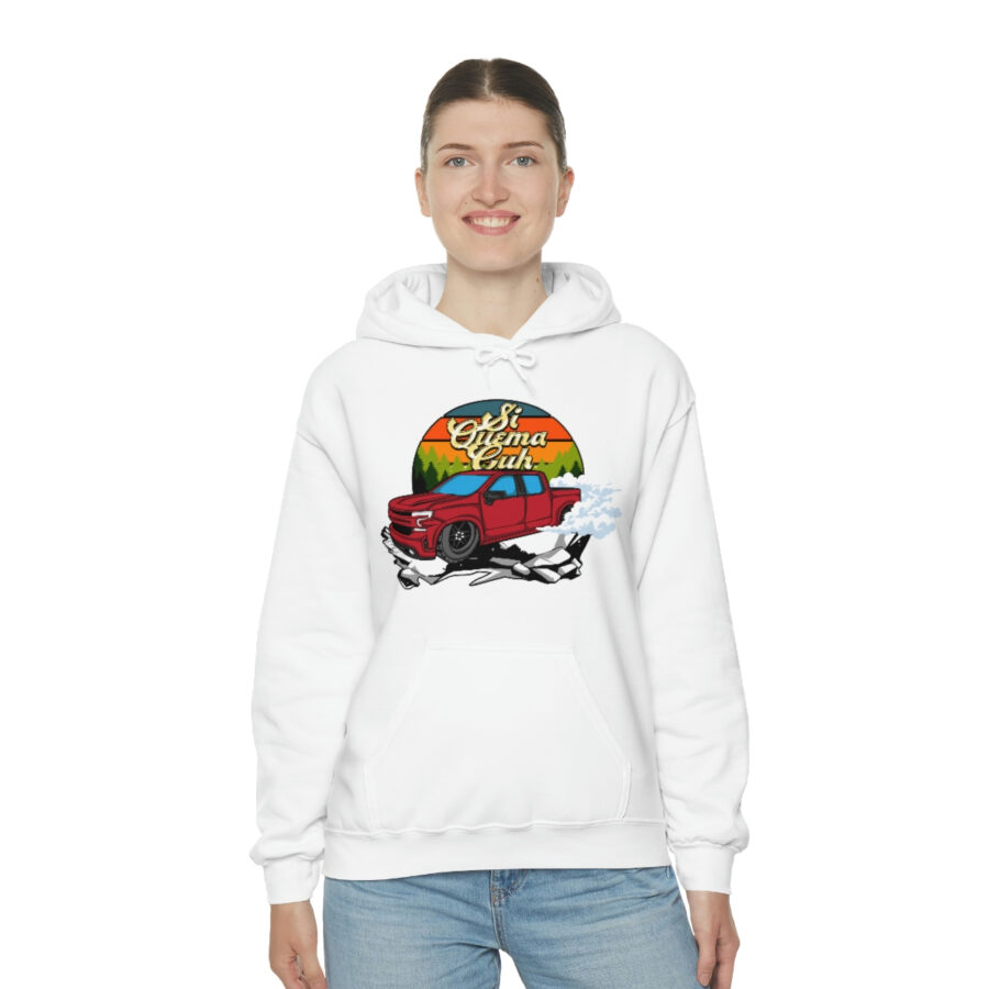 Unisex Sweatshirt "Si Quema Cuh Truck" Heavy Blend™ Hooded - Image 12