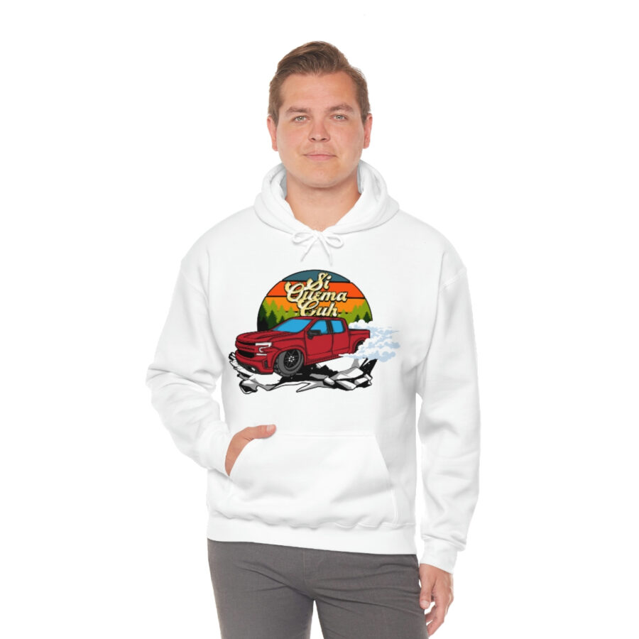 Unisex Sweatshirt "Si Quema Cuh Truck" Heavy Blend™ Hooded - Image 13