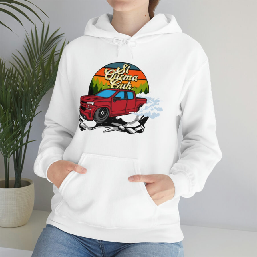 Unisex Sweatshirt "Si Quema Cuh Truck" Heavy Blend™ Hooded - Image 14