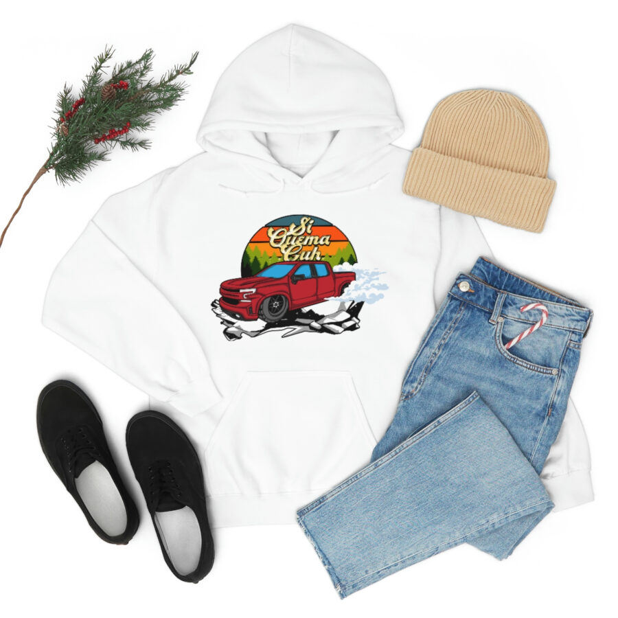 Unisex Sweatshirt "Si Quema Cuh Truck" Heavy Blend™ Hooded - Image 15
