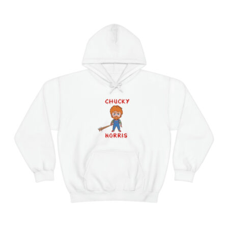 Unisex Sweatshirt - Chucky Inspired Chuck Norris  | Funny, Offensive, Cool, Novelty, 90s Graphic Sweatshirt for Men and Women