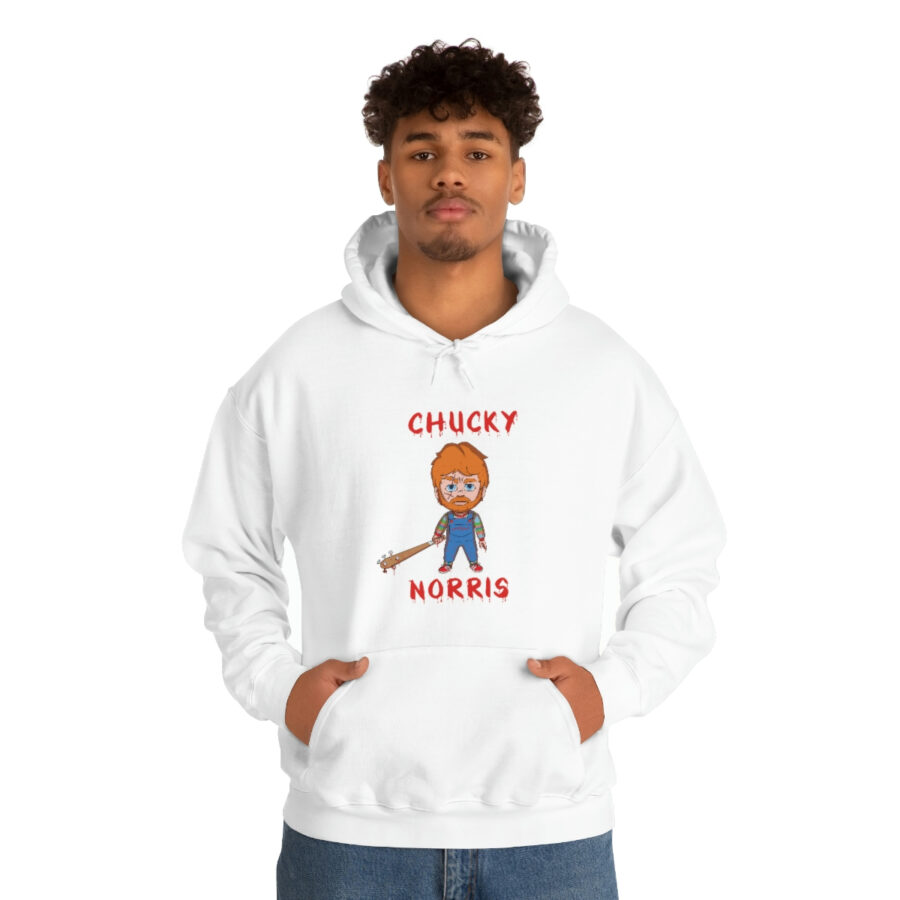 Unisex Sweatshirt - Chucky Inspired Chuck Norris  | Funny, Offensive, Cool, Novelty, 90s Graphic Sweatshirt for Men and Women - Image 3