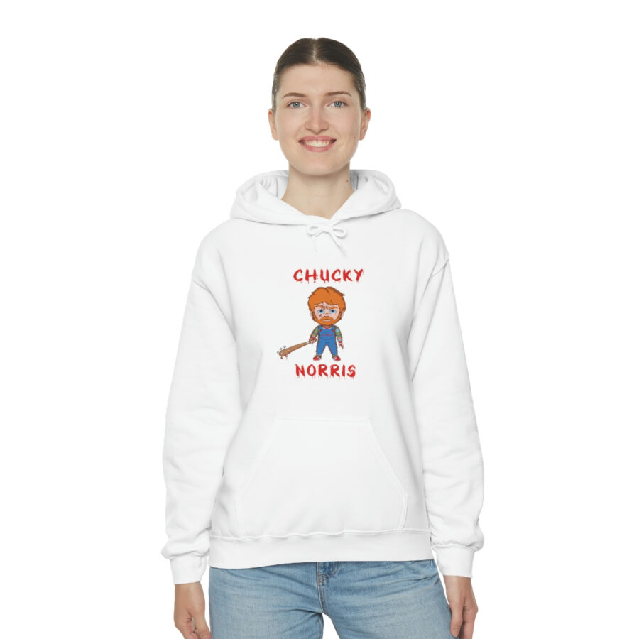 Unisex Sweatshirt - Chucky Inspired Chuck Norris  | Funny, Offensive, Cool, Novelty, 90s Graphic Sweatshirt for Men and Women - Image 4