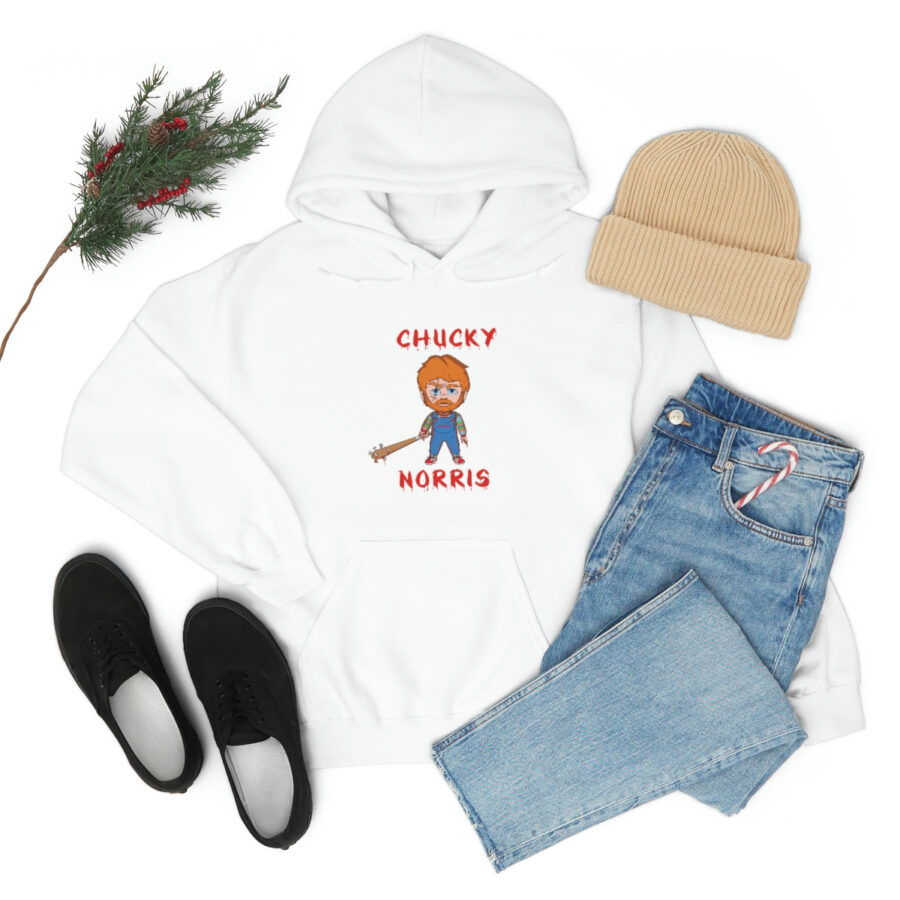 Unisex Sweatshirt - Chucky Inspired Chuck Norris  | Funny, Offensive, Cool, Novelty, 90s Graphic Sweatshirt for Men and Women - Image 7