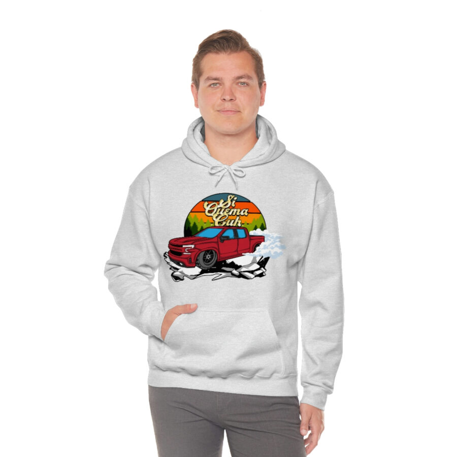 Unisex Sweatshirt "Si Quema Cuh Truck" Heavy Blend™ Hooded - Image 45