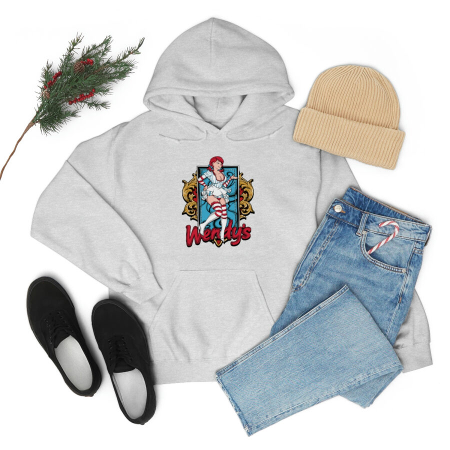 Wendys Unisex Heavy Blend™ Hooded Sweatshirt - Image 55