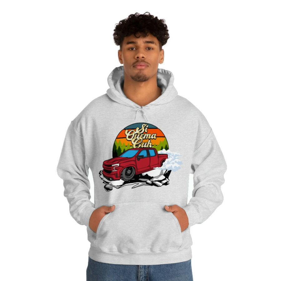 Unisex Sweatshirt "Si Quema Cuh Truck" Heavy Blend™ Hooded - Image 43