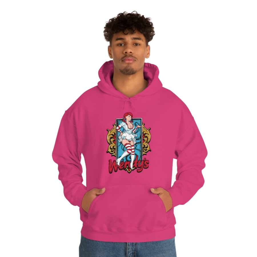 Wendys Unisex Heavy Blend™ Hooded Sweatshirt - Image 83