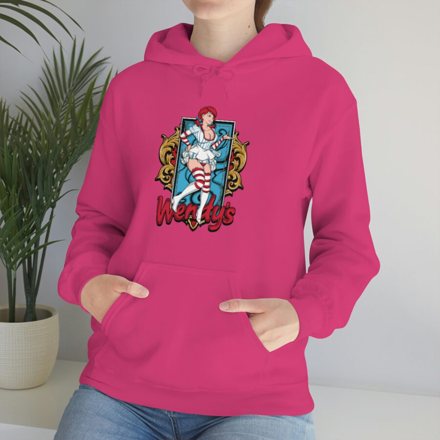 Wendys Unisex Heavy Blend™ Hooded Sweatshirt - Image 86