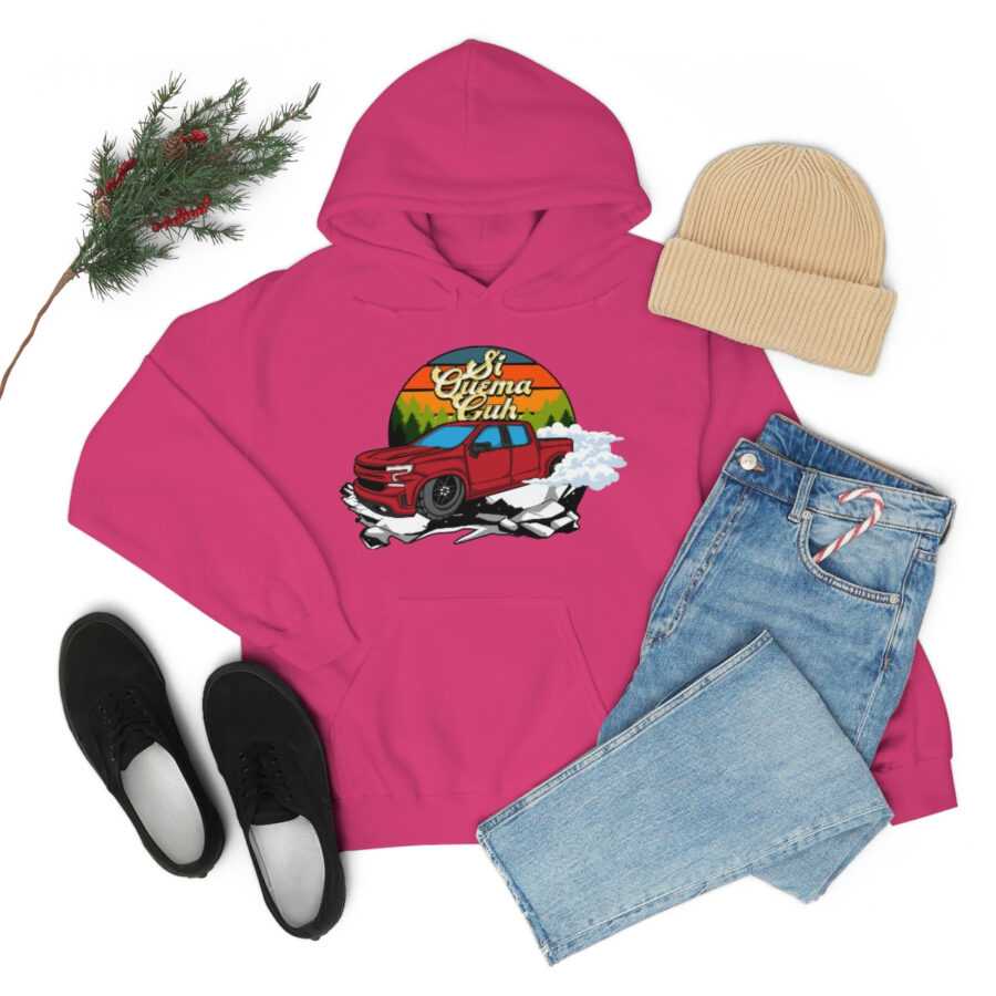 Unisex Sweatshirt "Si Quema Cuh Truck" Heavy Blend™ Hooded - Image 95