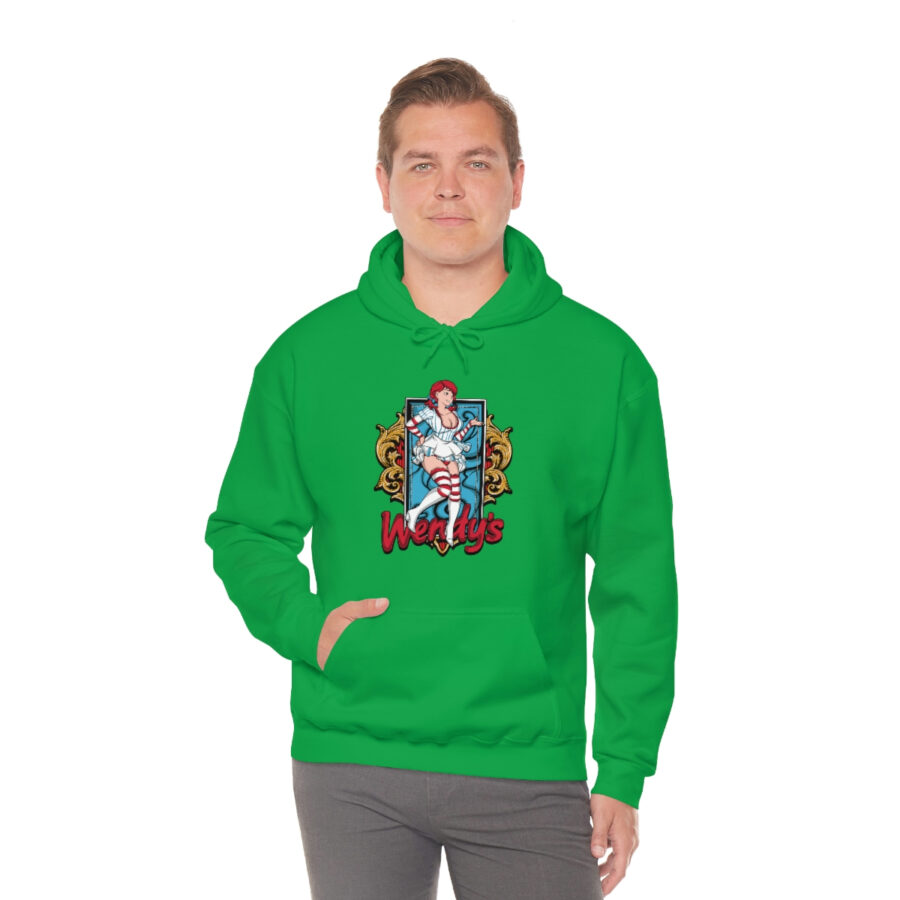 Wendys Unisex Heavy Blend™ Hooded Sweatshirt - Image 45