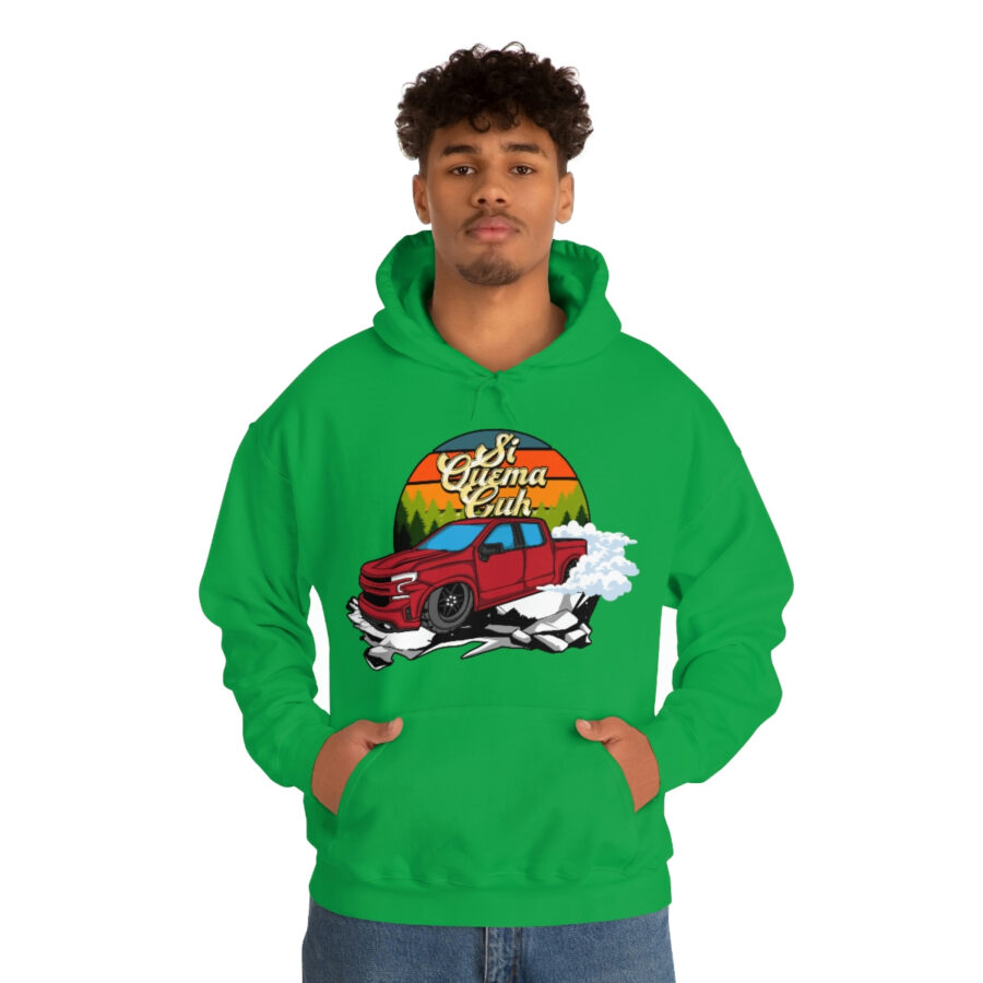 Unisex Sweatshirt "Si Quema Cuh Truck" Heavy Blend™ Hooded - Image 35