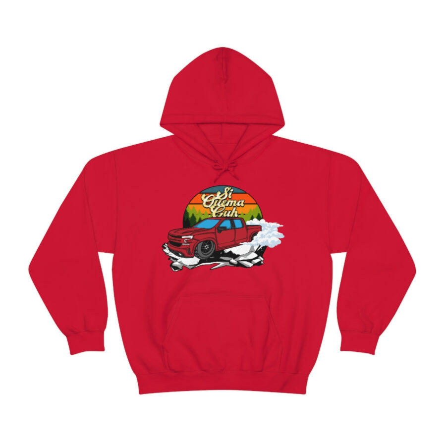 Unisex Sweatshirt "Si Quema Cuh Truck" Heavy Blend™ Hooded