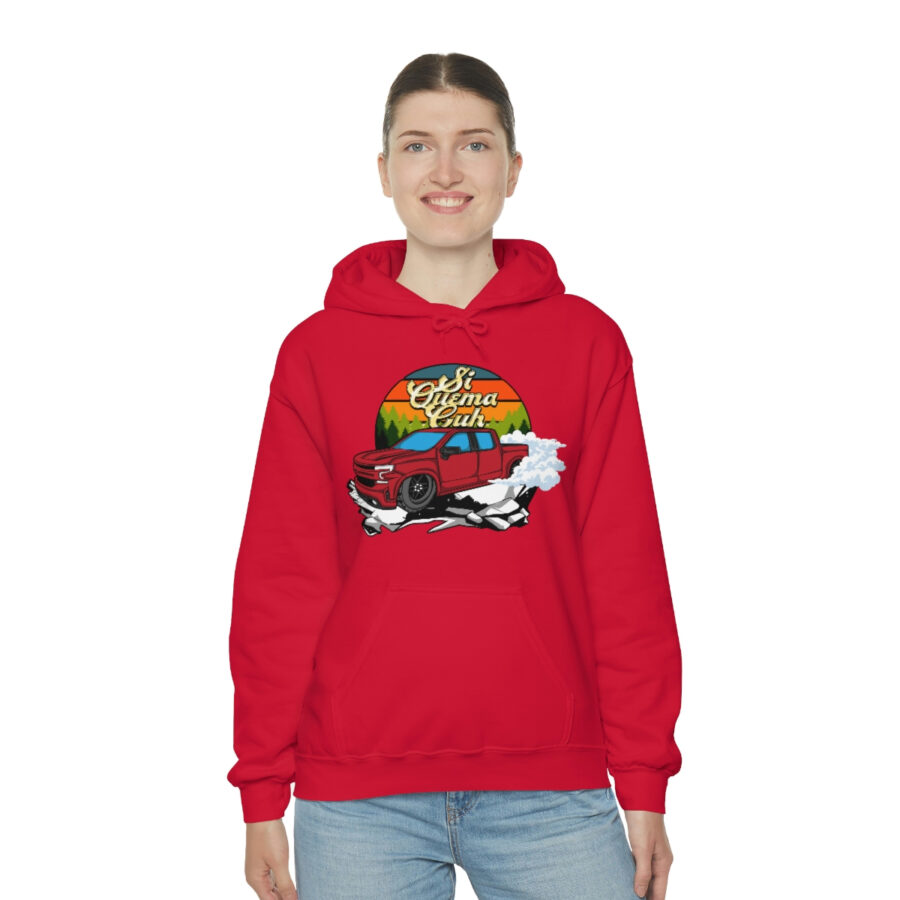 Unisex Sweatshirt "Si Quema Cuh Truck" Heavy Blend™ Hooded - Image 4