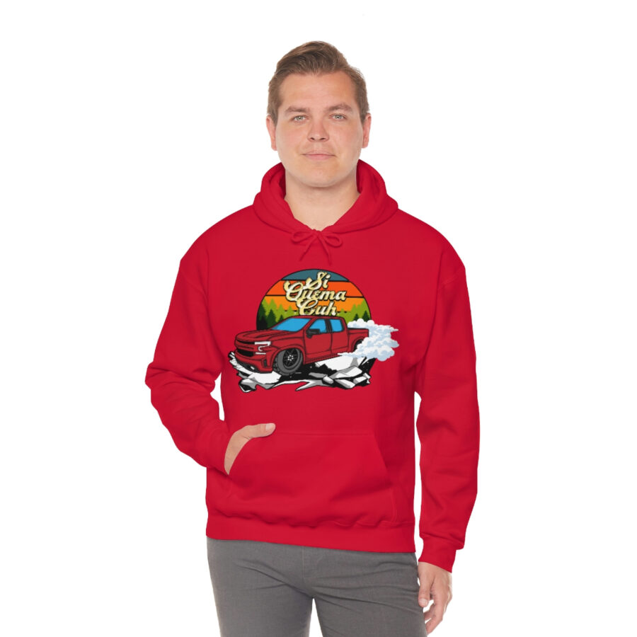 Unisex Sweatshirt "Si Quema Cuh Truck" Heavy Blend™ Hooded - Image 5