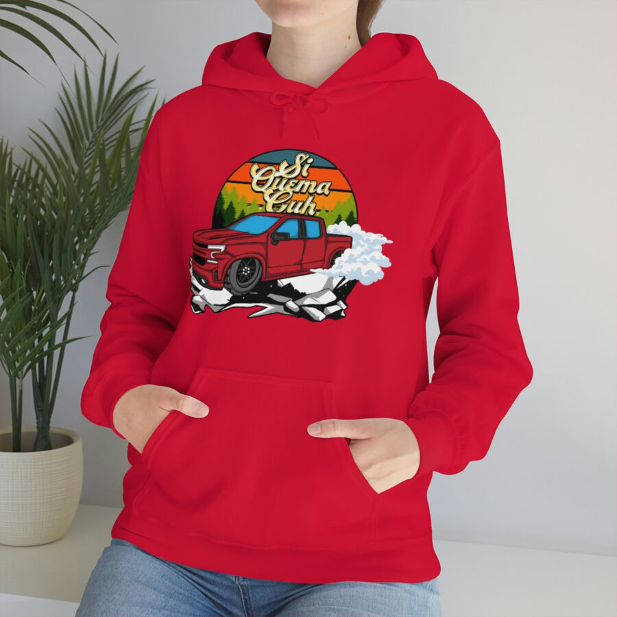Unisex Sweatshirt "Si Quema Cuh Truck" Heavy Blend™ Hooded - Image 6