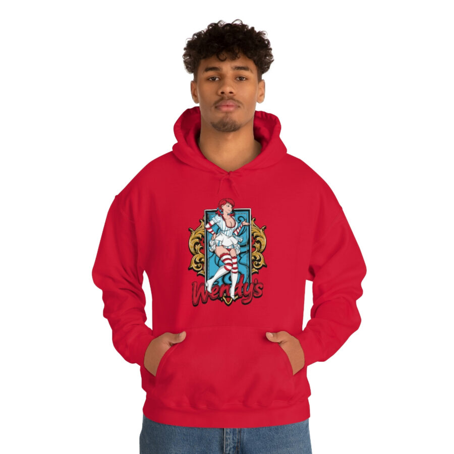 Wendys Unisex Heavy Blend™ Hooded Sweatshirt - Image 91