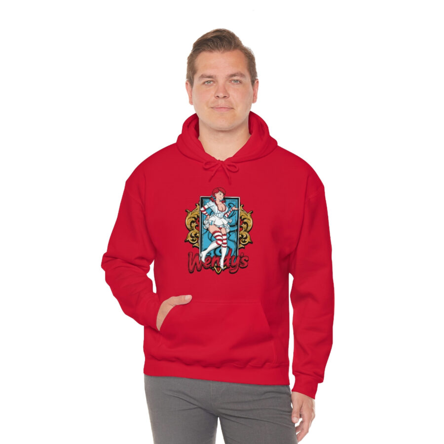 Wendys Unisex Heavy Blend™ Hooded Sweatshirt - Image 93