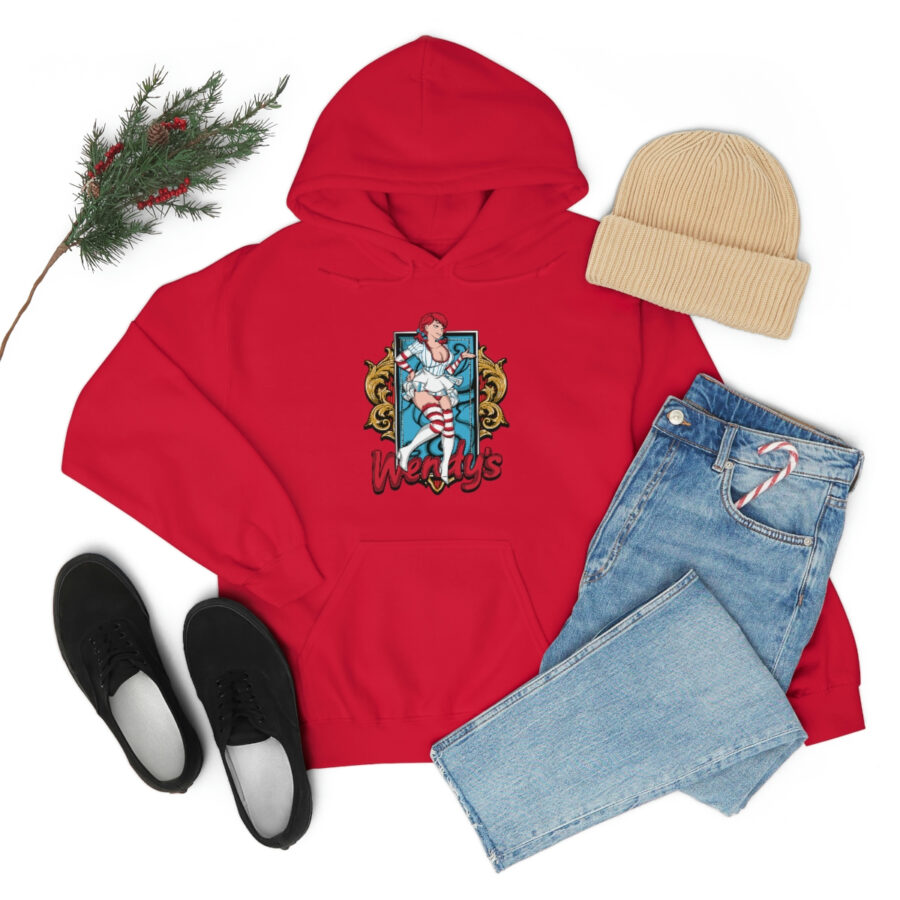 Wendys Unisex Heavy Blend™ Hooded Sweatshirt - Image 95