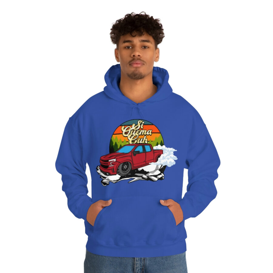 Unisex Sweatshirt "Si Quema Cuh Truck" Heavy Blend™ Hooded - Image 75