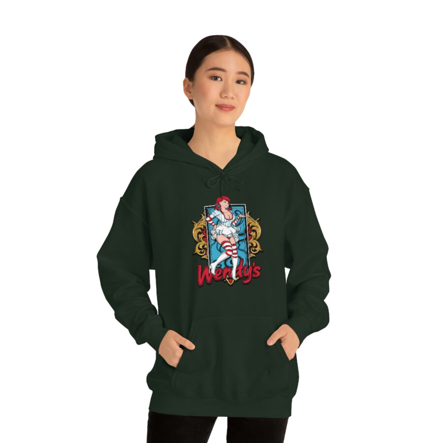 Wendys Unisex Heavy Blend™ Hooded Sweatshirt - Image 34