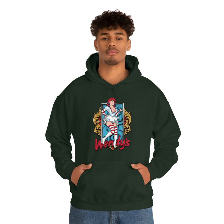 Wendys Unisex Heavy Blend™ Hooded Sweatshirt - Image 35