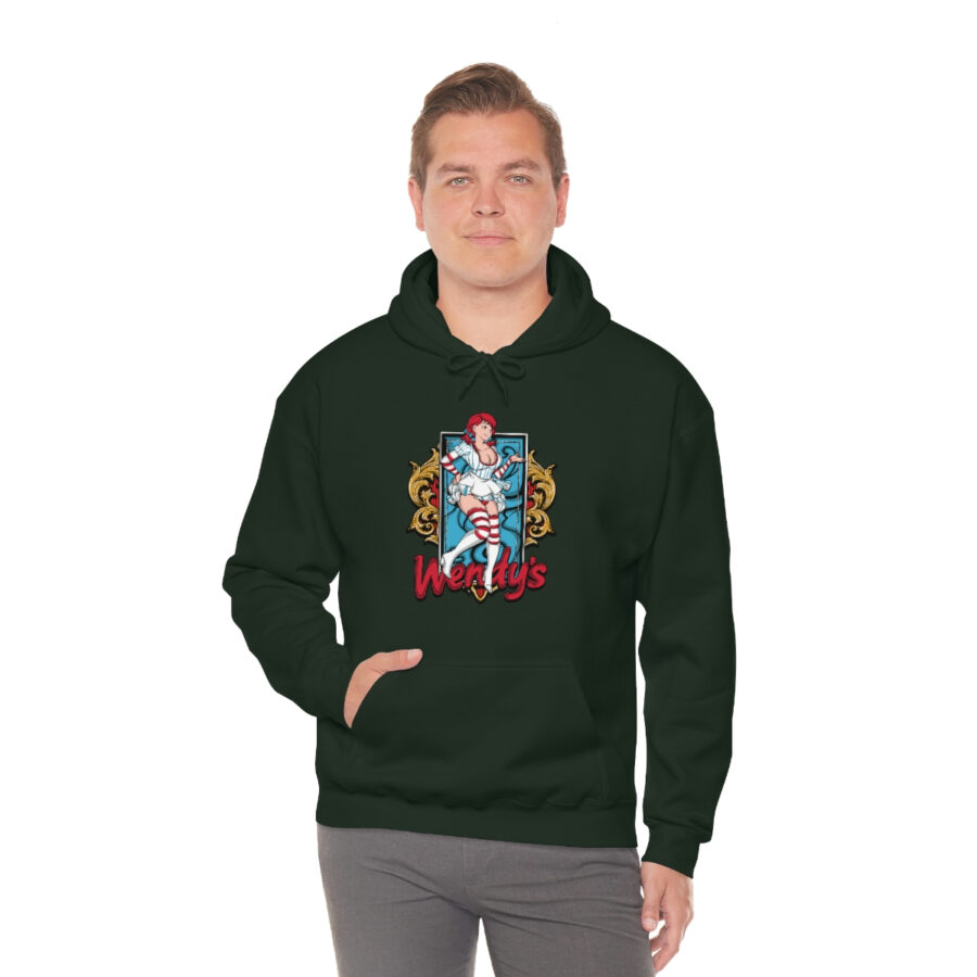 Wendys Unisex Heavy Blend™ Hooded Sweatshirt - Image 37