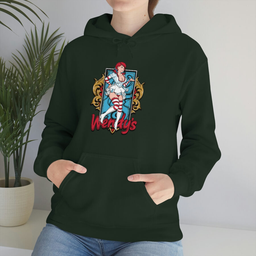 Wendys Unisex Heavy Blend™ Hooded Sweatshirt - Image 38