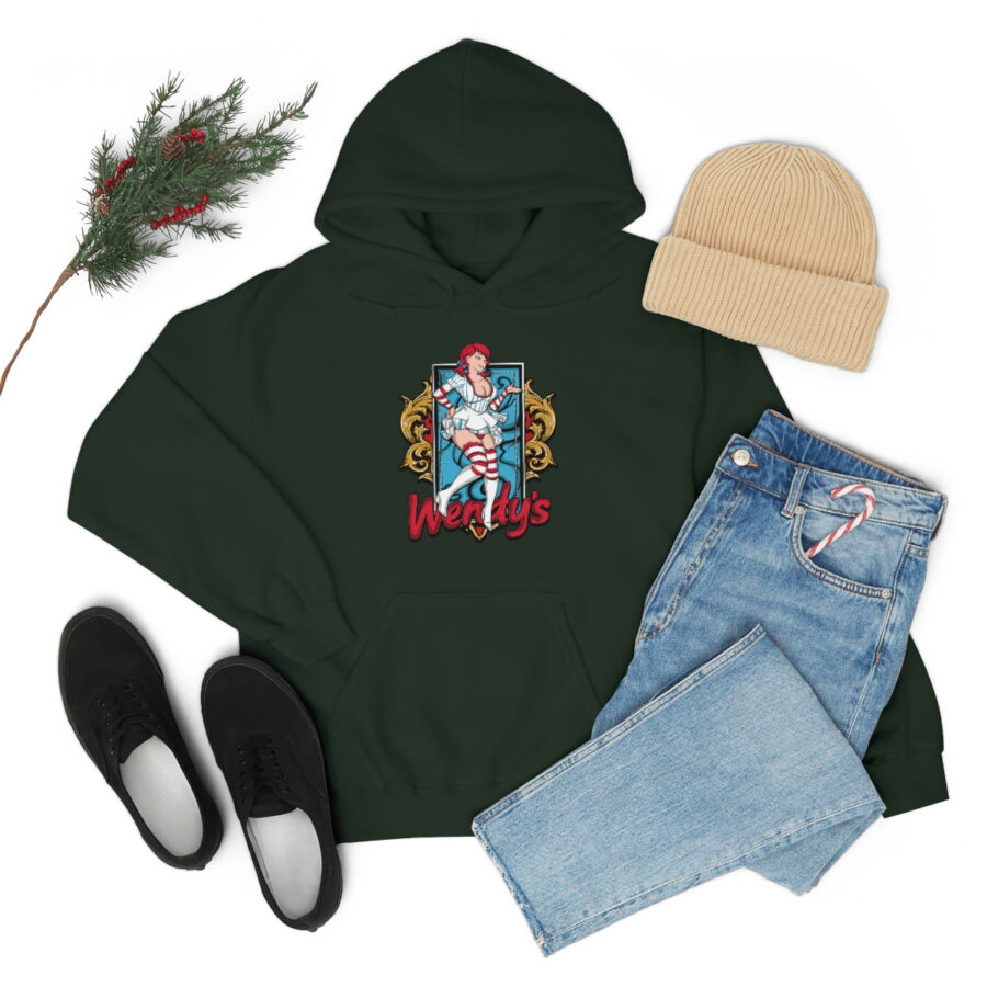 Wendys Unisex Heavy Blend™ Hooded Sweatshirt - Image 39