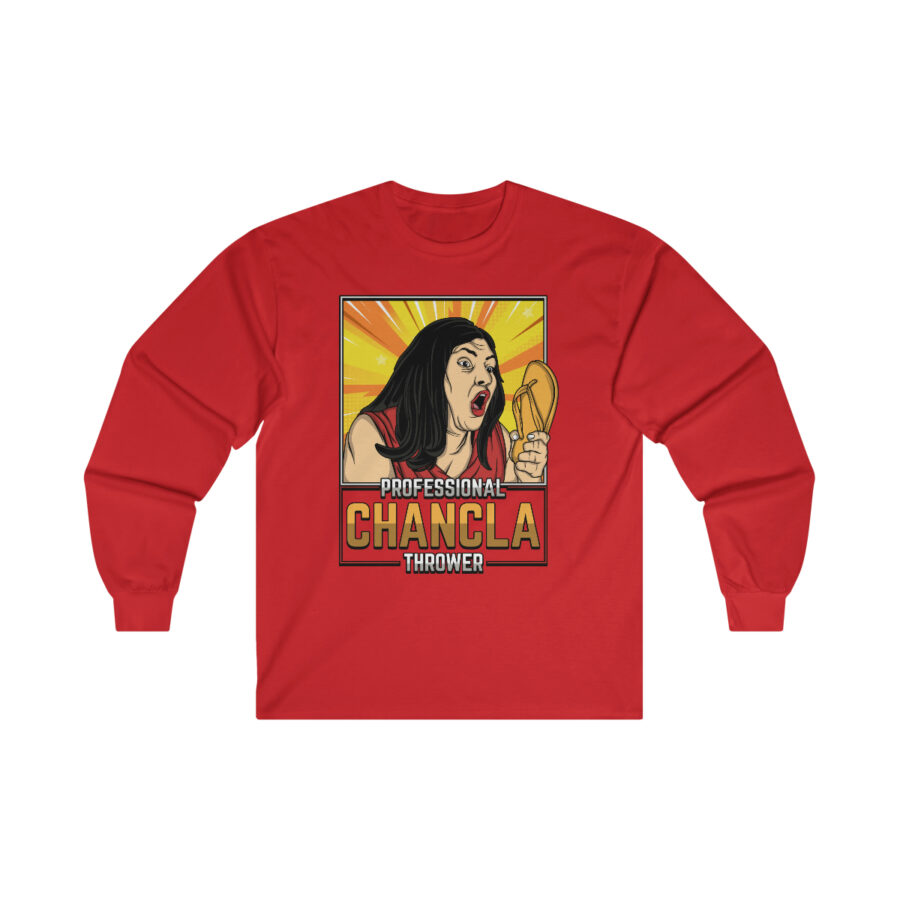 Professional Chancla Thrower Ultra Cotton Long Sleeve Tee - Image 16
