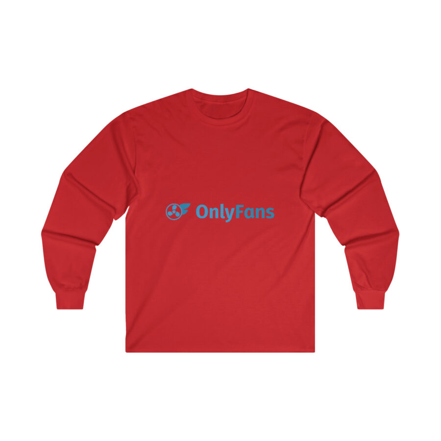 Ultra Cotton Long Sleeve: Only Fans Logo - Image 16