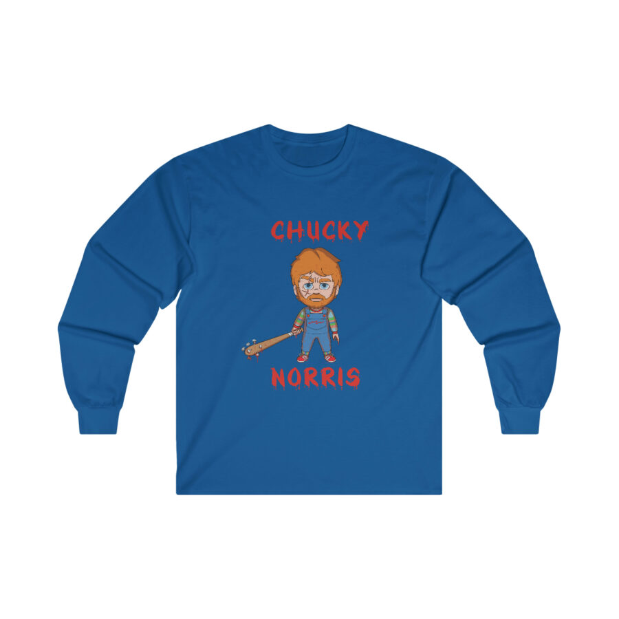 Chucky Norris-Inspired Ultra Cotton Long Sleeve Tee - Image 12