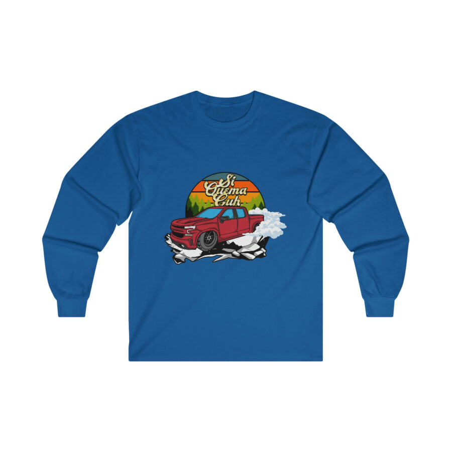 Si Quema Cuh Truck Ultra Cotton Long Sleeve Tee - Image 13