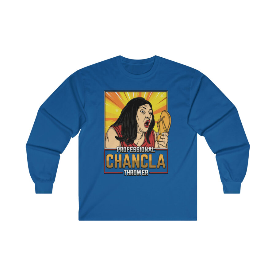 Professional Chancla Thrower Ultra Cotton Long Sleeve Tee - Image 12